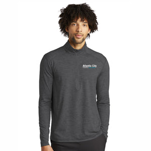 ACM Men's Stretch 1/2 Zip -Graphite- RUNAC