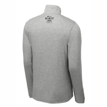 SLC Marathon Men's Triblend 1/4 Zip -Grey Heather- LCP