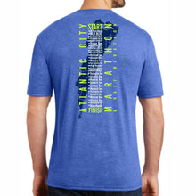 'Directions' Men's SS Tri-Blend Tee - Royal Frost