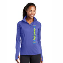 Atlantic City Marathon Women's Tech Pocket 1/2 Zip -Iris- LCP
